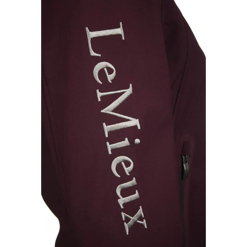 LeMieux Team Soft Shell Jacket Burgundy - Image 3