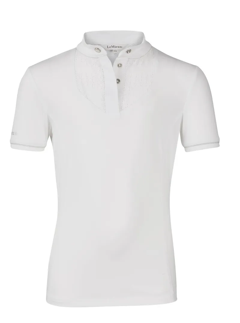 LeMieux Young Rider Belle Show Shirt White
