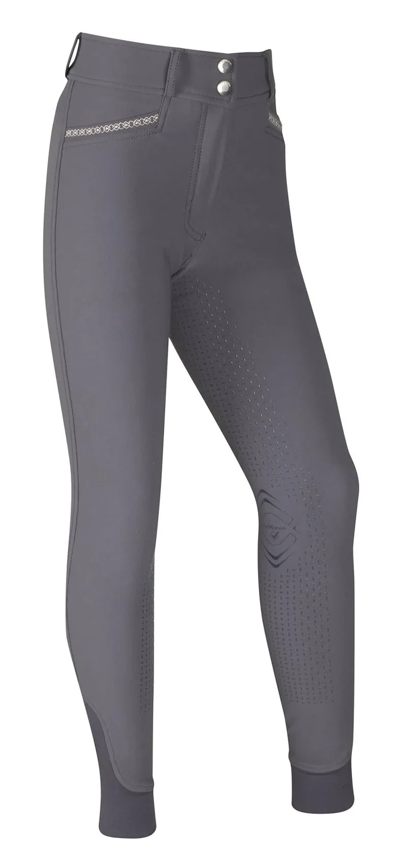 LeMieux Young Rider St Tropez Breech Slate