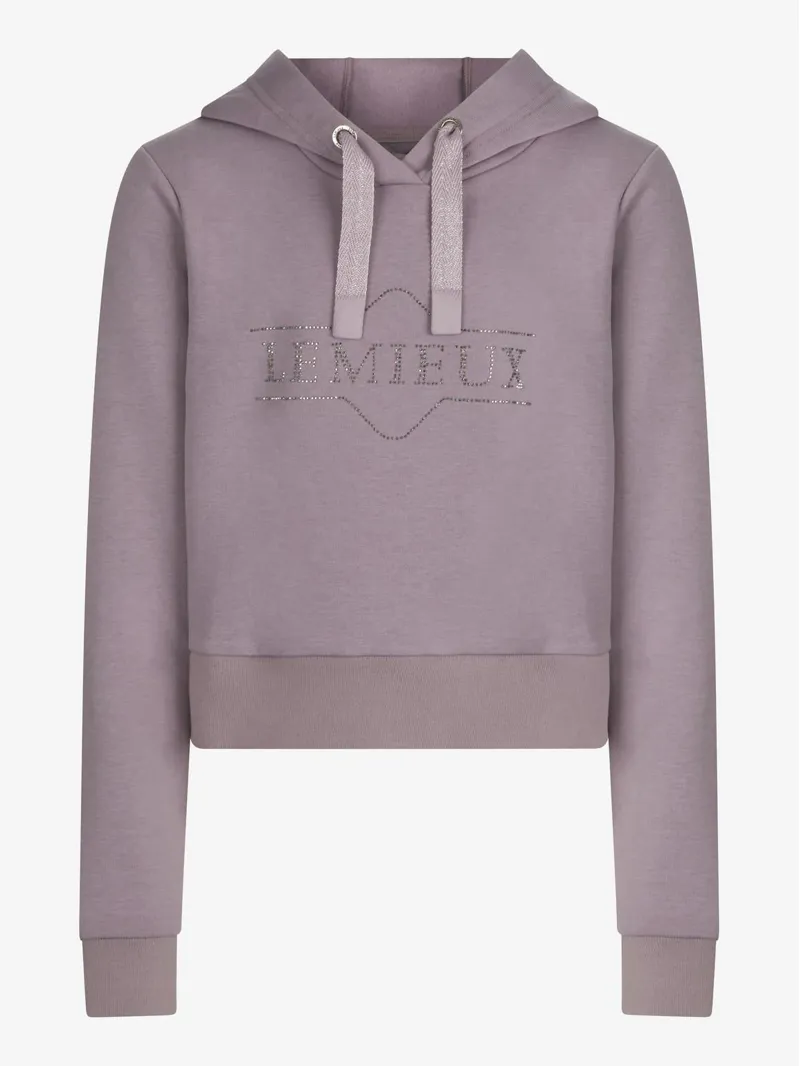 LeMieux Young Rider Cropped Hoodie Musk