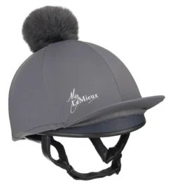 LeMieux Young Rider Hat Silk Slate