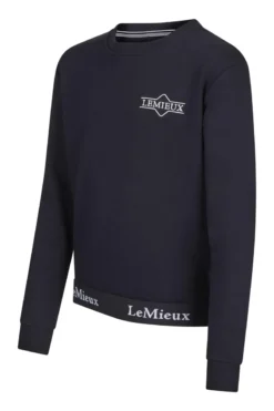LeMieux Young Rider Lightweight Cropped Top Navy