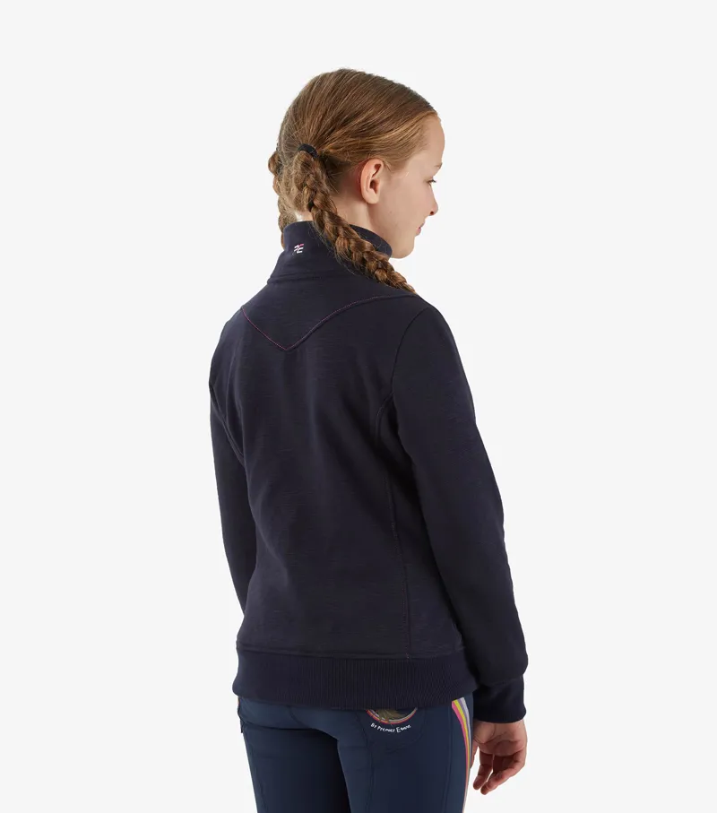 Premier Equine Lillio Girls Riding Jacket Navy - Image 3