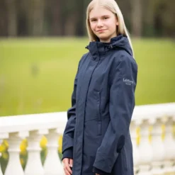 LeMieux Junior Pro Waterproof Coat Navy
