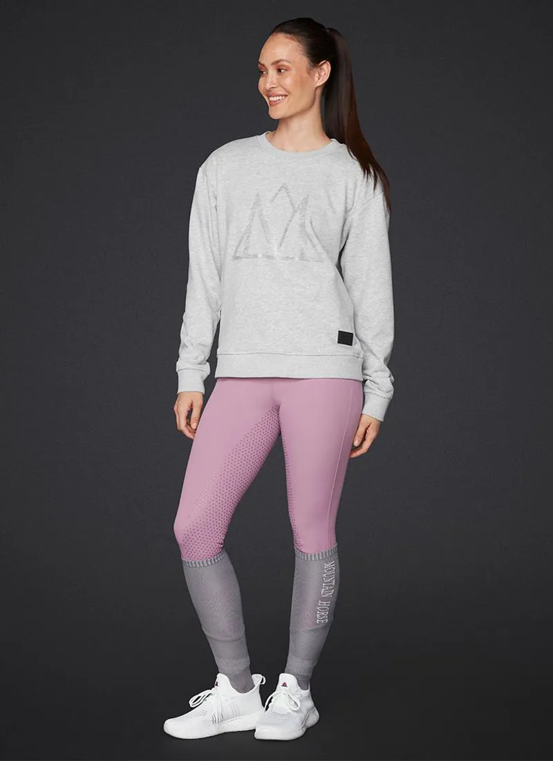 Mountain Horse Sweatshirt Grey Melange - Image 2