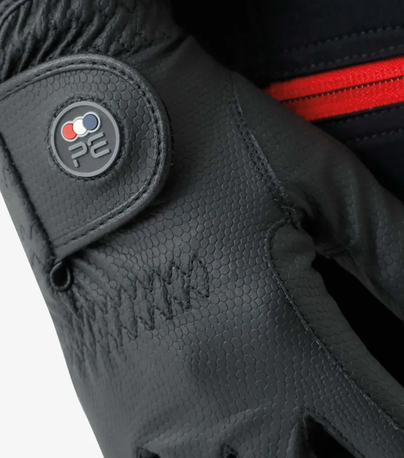 Premier Equine Metaro Ladies Riding Gloves Black - Image 2