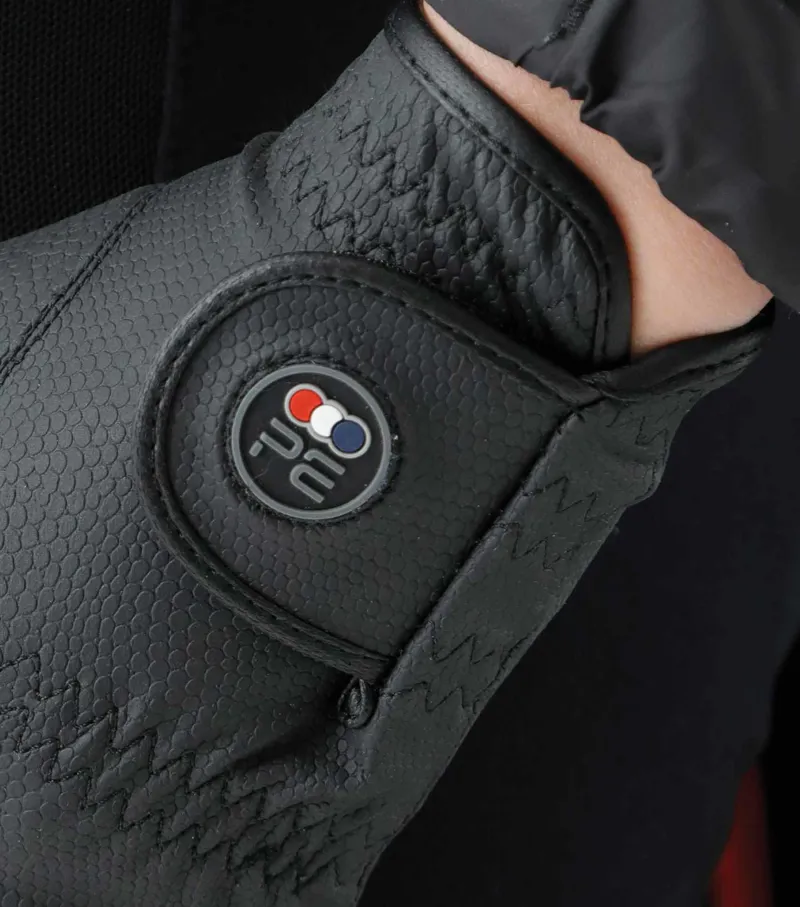 Premier Equine Metaro Ladies Riding Gloves Black - Image 4