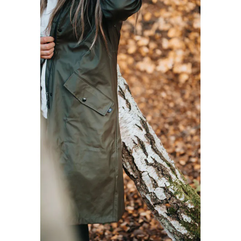 Mountain Horse Mindy Rain Coat Green - Image 2