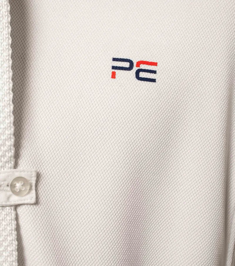 Premier Equine Mini Giulio Boy's Long Sleeve Show Shirt White - Image 4