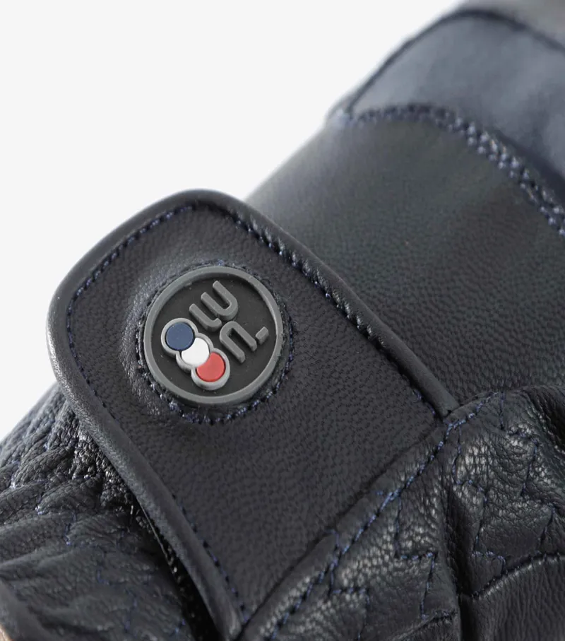 Premier Equine Mizar Ladies Leather Riding Gloves Navy - Image 5