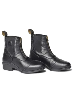 Mountain Horse Veganza Zip Paddock Boots Black