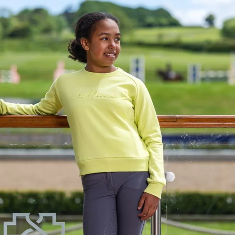 LeMieux Young Rider Cassie Sweat Shirt Kiwi - Image 4