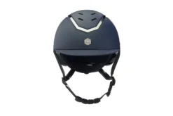 Charles Owen EQx Kylo Riding Helmet - Navy Matte/Pewter