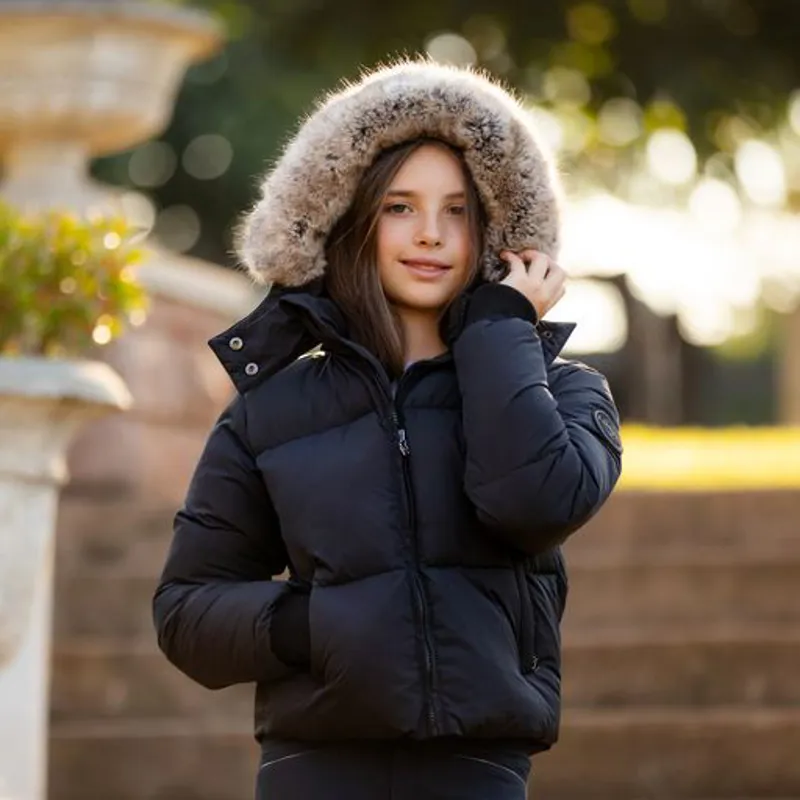 LeMieux Young Rider Gia Puffer Jacket Navy