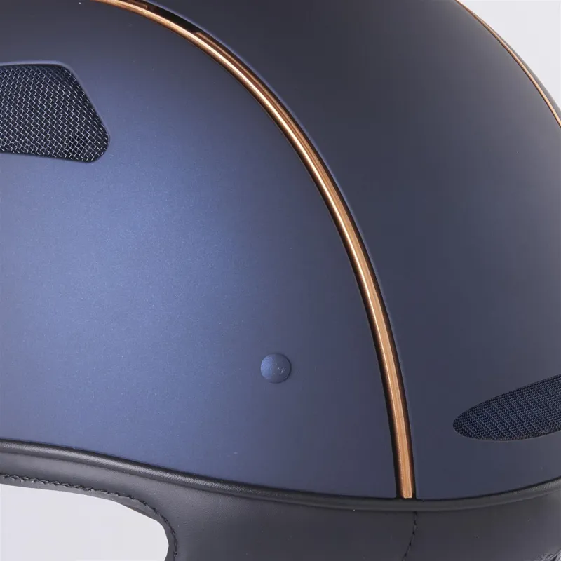 One K Defender Air Rose Gold Helmet Navy - Image 3