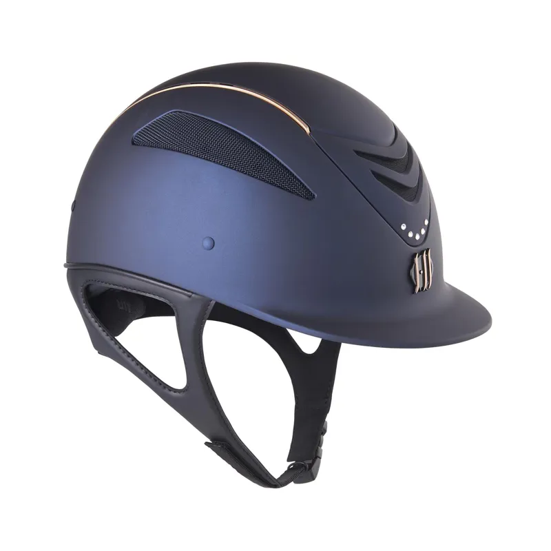 One K Defender Air Rose Gold Helmet Navy