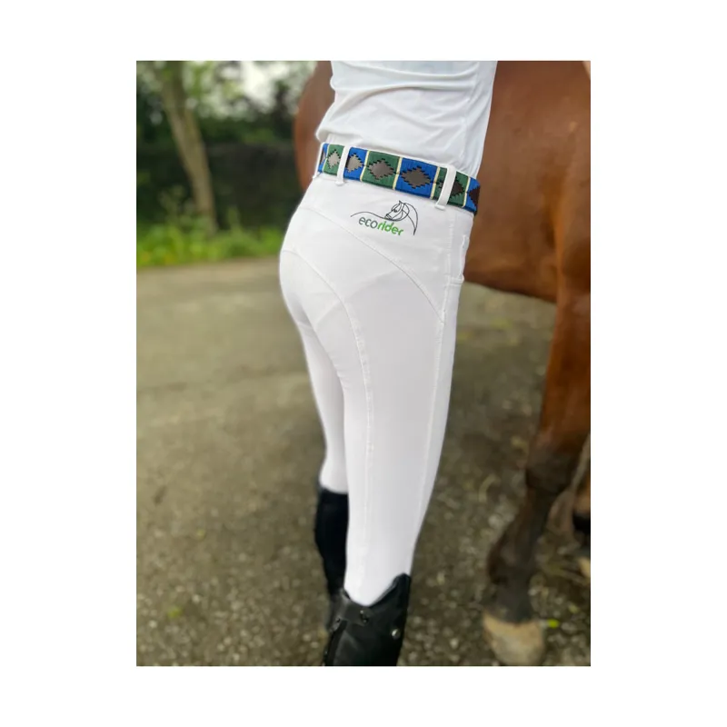 EcoRider Bamboo Competition Breeches - White