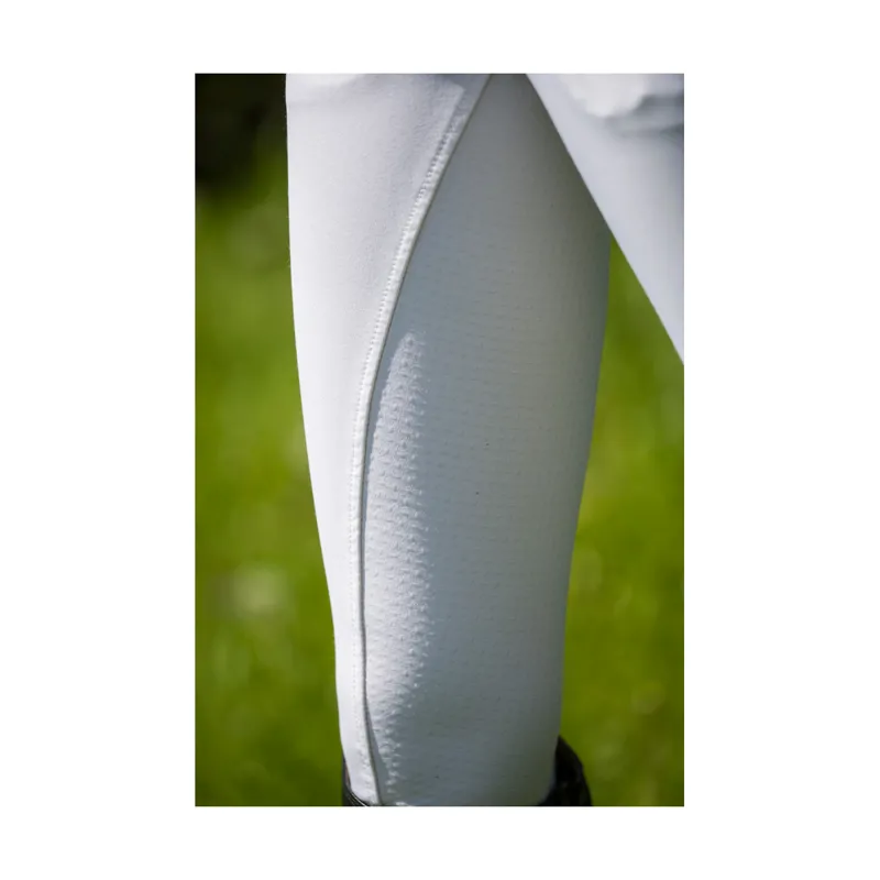 EcoRider Bamboo Competition Breeches - White - Image 5