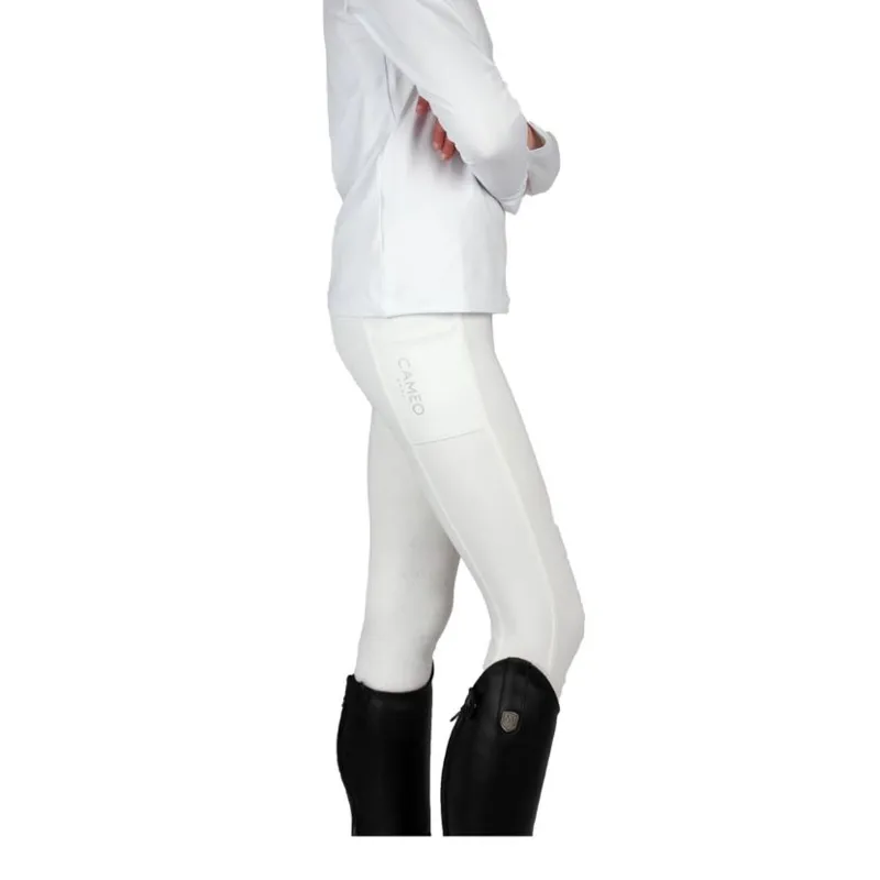 Cameo Junior Core Collection Tights - White