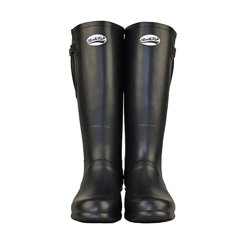 Rockfish Classic Adjustable Calf Tall Matt Wellington - Black - Image 2