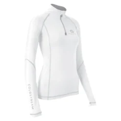 Coldstream Lennel Base Layer In White/Light Grey