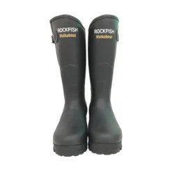 Rockfish Neoprene Lined Walkabout Wellington Boots - Black