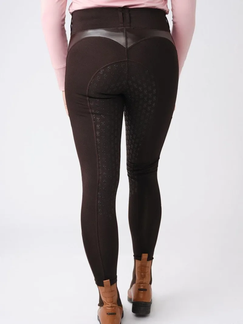 PS Of Sweden Cindy Riding Tights Coffee - Image 2