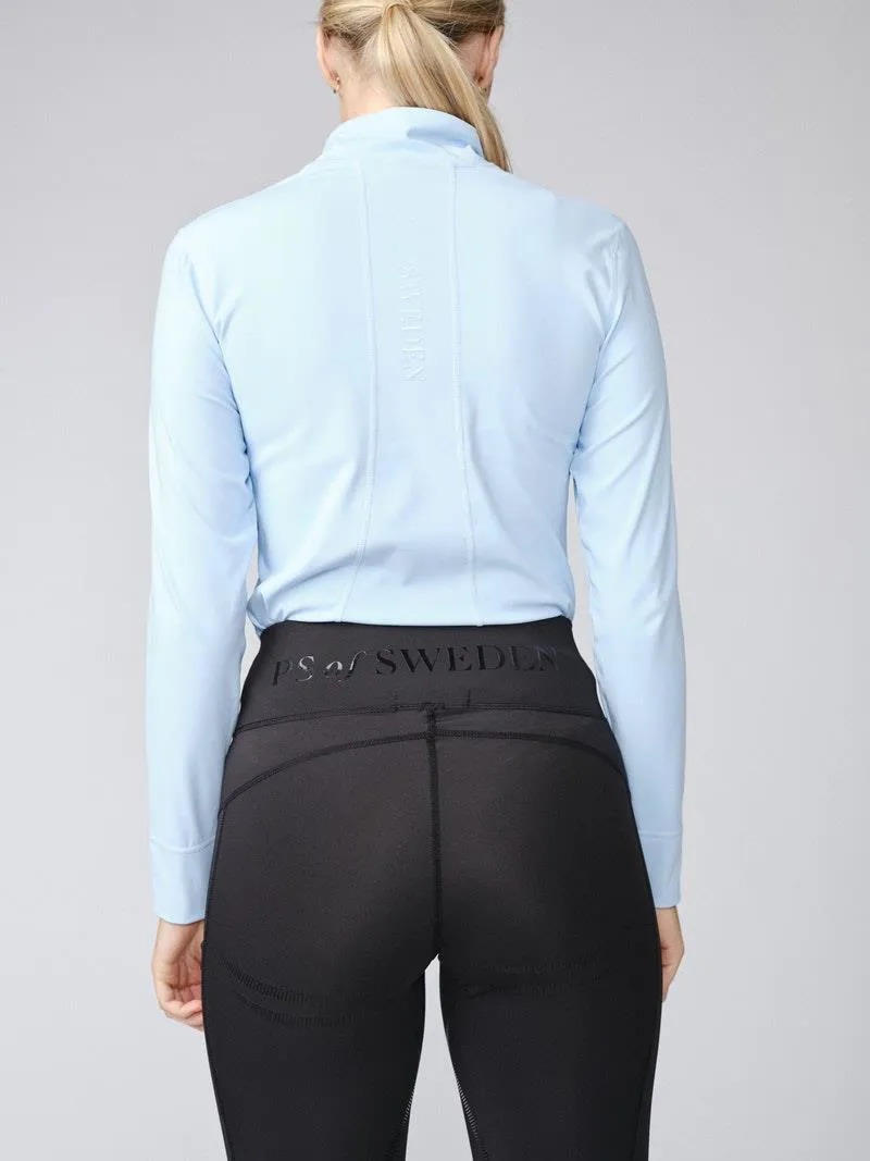 PS Of Sweden Wivianne Half Zip Base Layer Clear Sky - Image 2