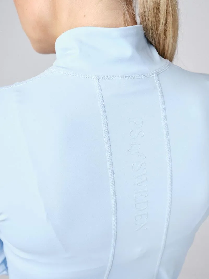 PS Of Sweden Wivianne Half Zip Base Layer Clear Sky - Image 4