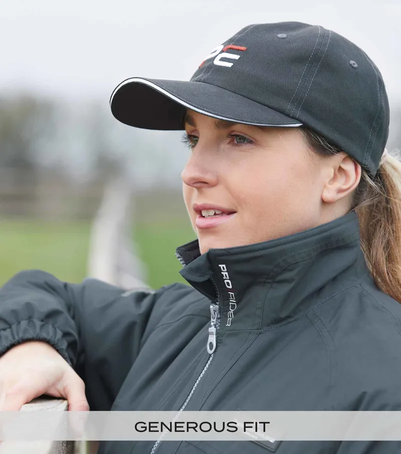 Premier Equine Pro Rider Unisex Waterproof Riding Jacket Anthracite Grey - Image 8