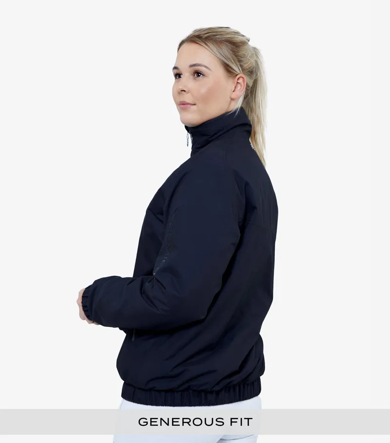 Premier Equine Pro Rider Unisex Waterproof Riding Jacket Navy - Image 3