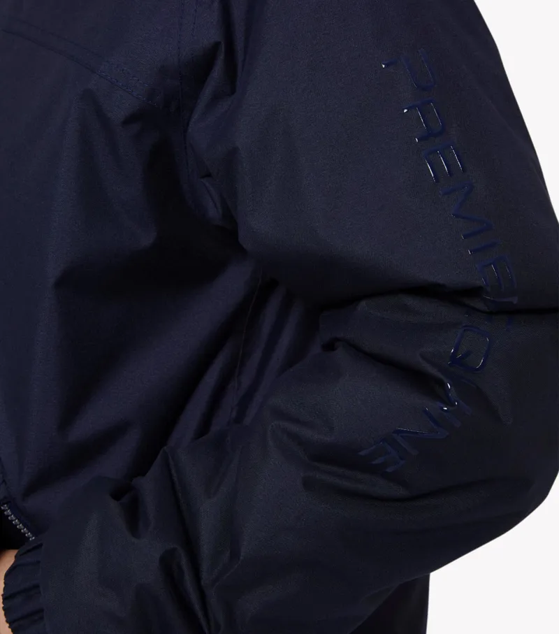 Premier Equine Pro Rider Unisex Waterproof Riding Jacket Navy - Image 6