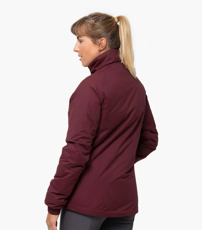 Premier Equine Pro Tech Rider Ladies Waterproof Riding Jacket Wine - Image 2