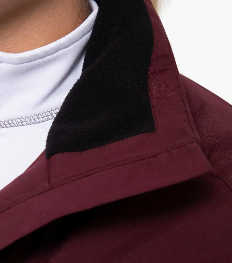 Premier Equine Pro Tech Rider Ladies Waterproof Riding Jacket Wine - Image 4
