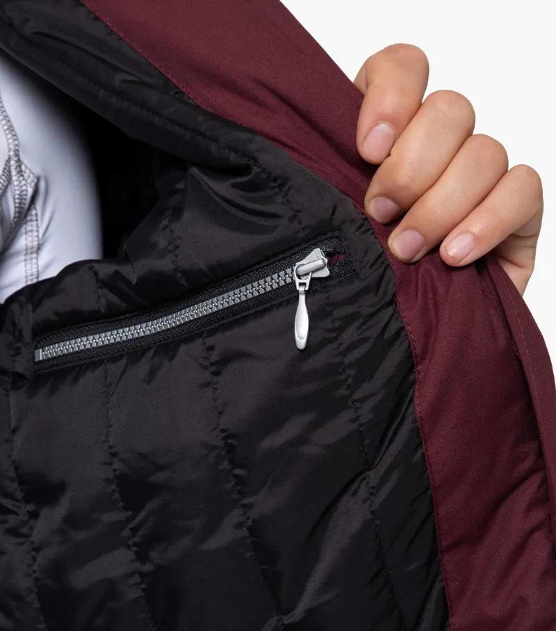 Premier Equine Pro Tech Rider Ladies Waterproof Riding Jacket Wine - Image 6