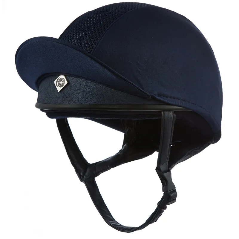 Charles Owen Pro II Plus Jockey Skull Hat Navy