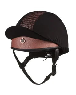 Charles Owen Pro II Plus Jockey Skull Hat Rose Gold