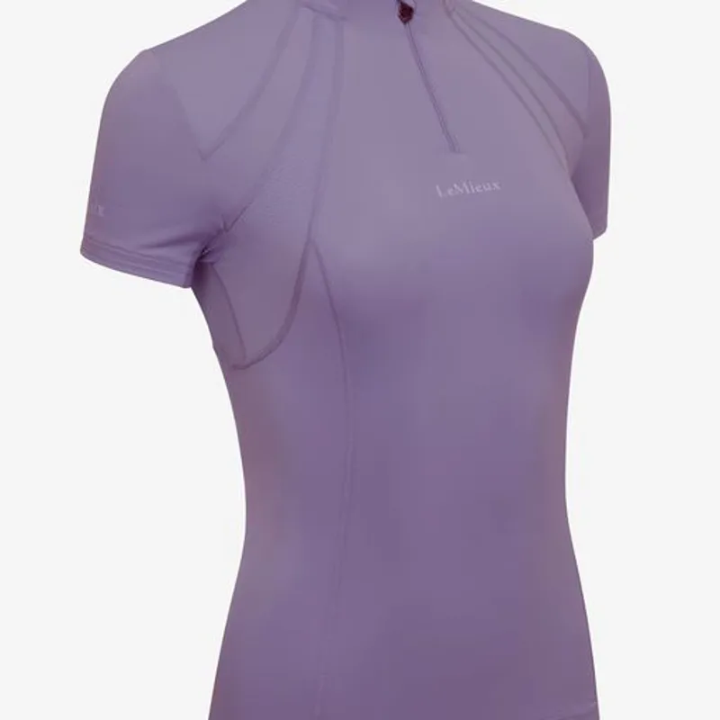 LeMieux Mia Mesh Short Sleeved Base Layer Iris - Image 5