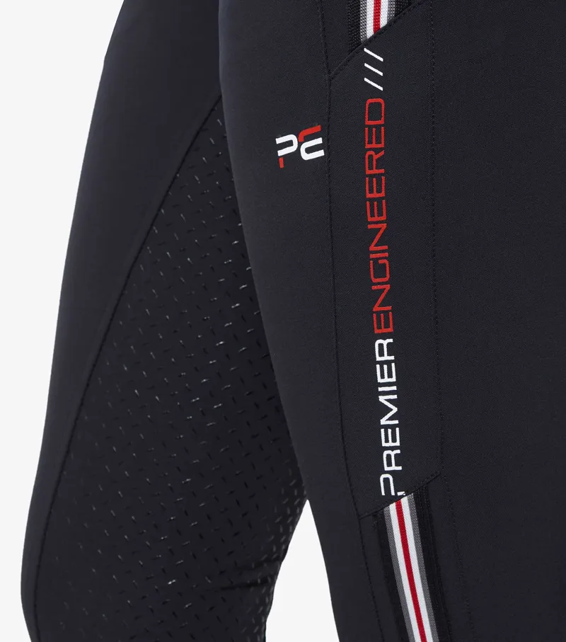 Premier Equine Ralla Ladies High Waist Full Seat Gel Breeches Black - Image 6
