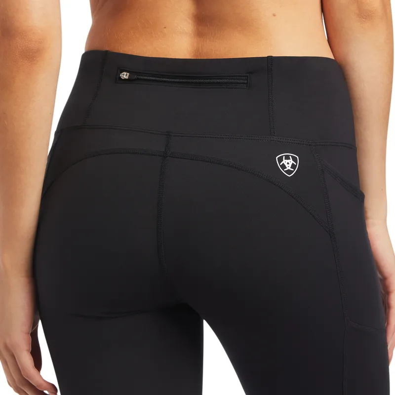 Ariat Women's Eos Knee Patch Tight Black - Image 6