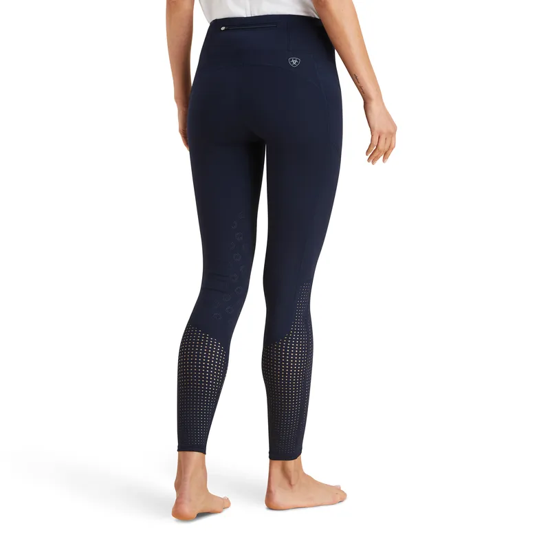 Ariat Women's Eos Knee Patch Tight Navy - Image 2