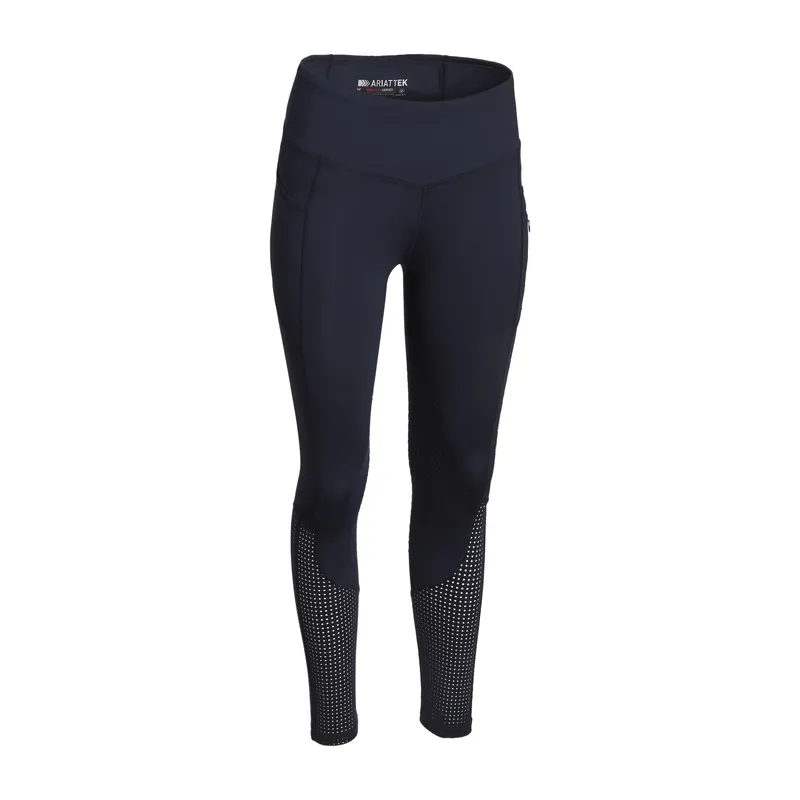 Ariat Women's Eos Knee Patch Tight Navy - Image 6