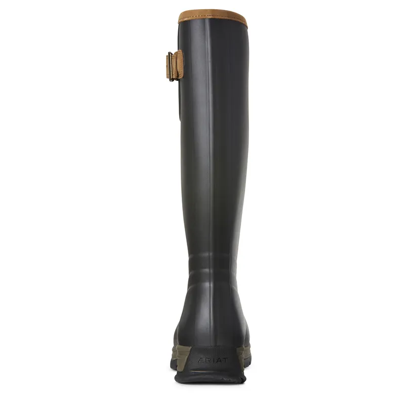 Ariat Women's Burford Waterproof Rubber Boot Brown - Image 2