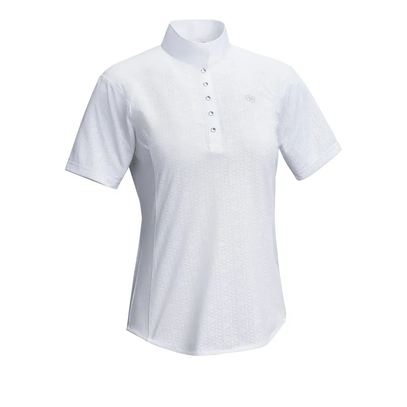 Ariat Women's Showstopper Show Shirt White - Image 4