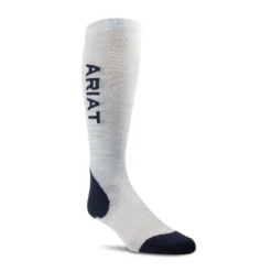 Ariat AriatTEK Performance Socks Heather Grey/Navy