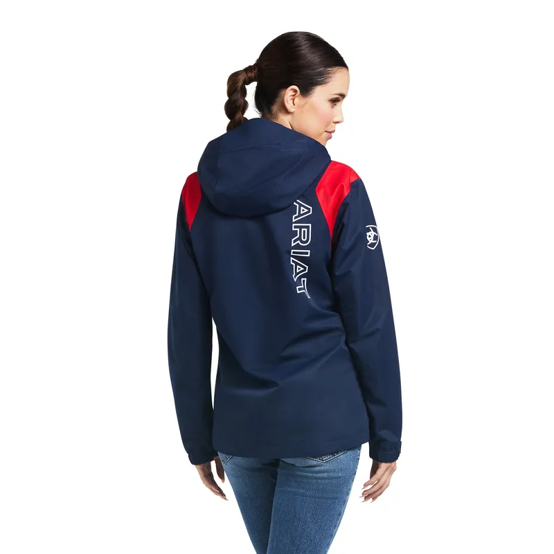 Ariat Women's Spectator Waterproof Jacket Team Navy - Image 2
