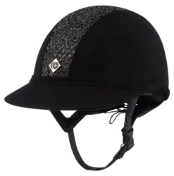 Charles Owen SP8 Plus Riding Hat Sparkly Black