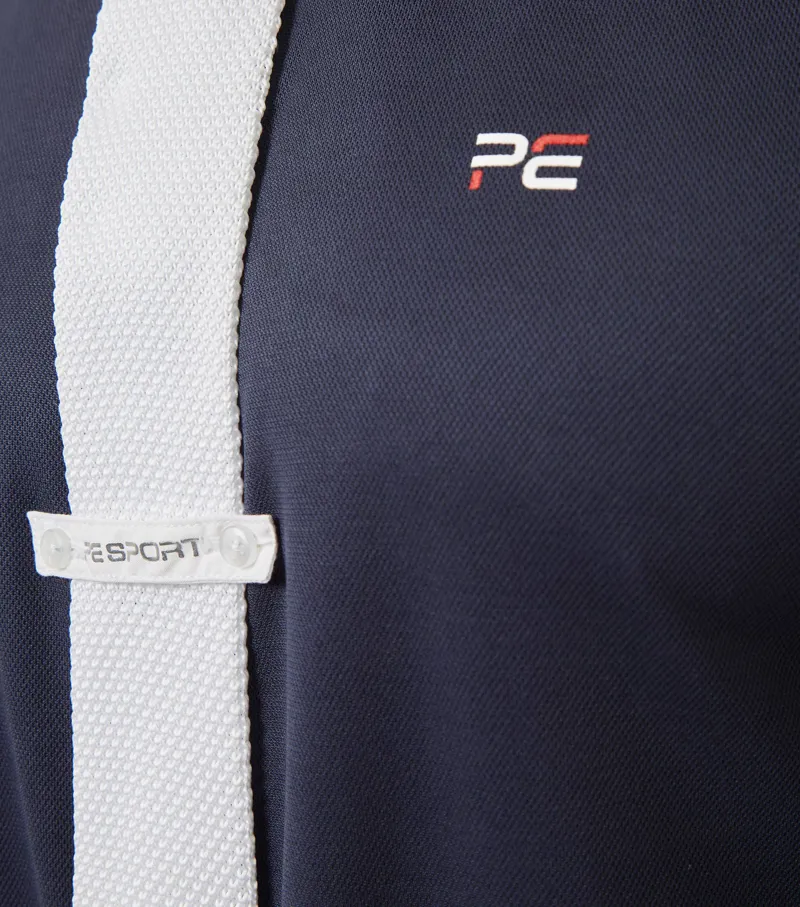 Premier Equine Giulio Men's Long Sleeve Show Shirt Navy - Image 4