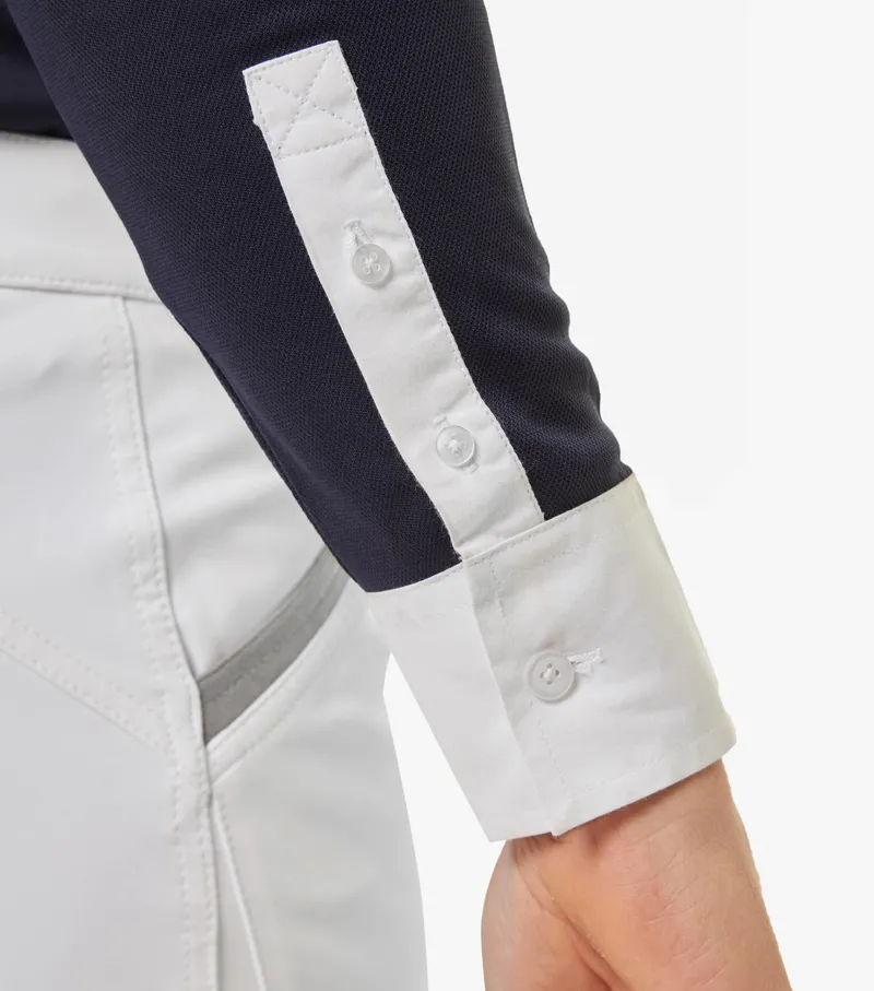 Premier Equine Giulio Men's Long Sleeve Show Shirt Navy - Image 6