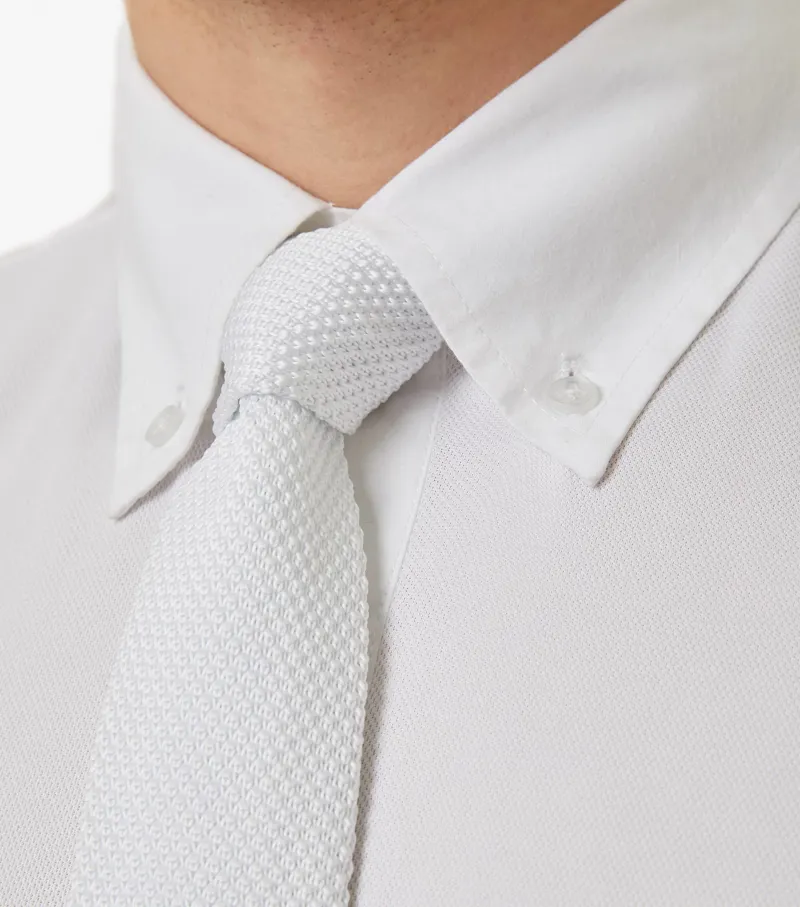 Premier Equine Giulio Men's Long Sleeve Show Shirt White - Image 3